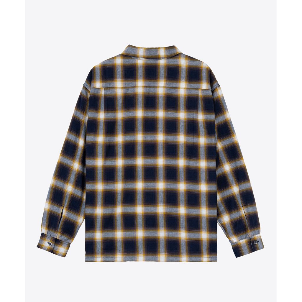 BEDWIN & THE HEARTBREAKERS FIVE BROTER Ex. L/S CHECK SHIRT "VIN"