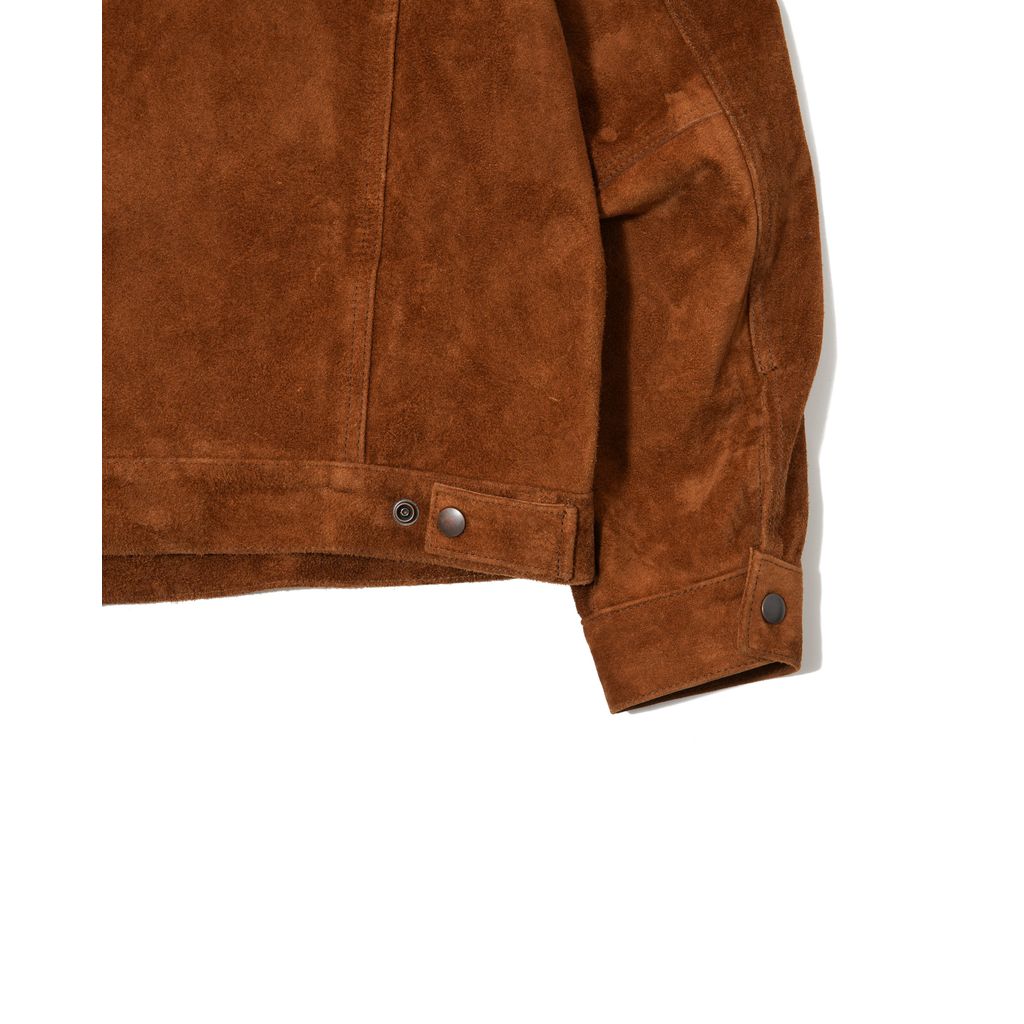 MASSES HORSE SUEDE JKT – MAROON WEBSTORE