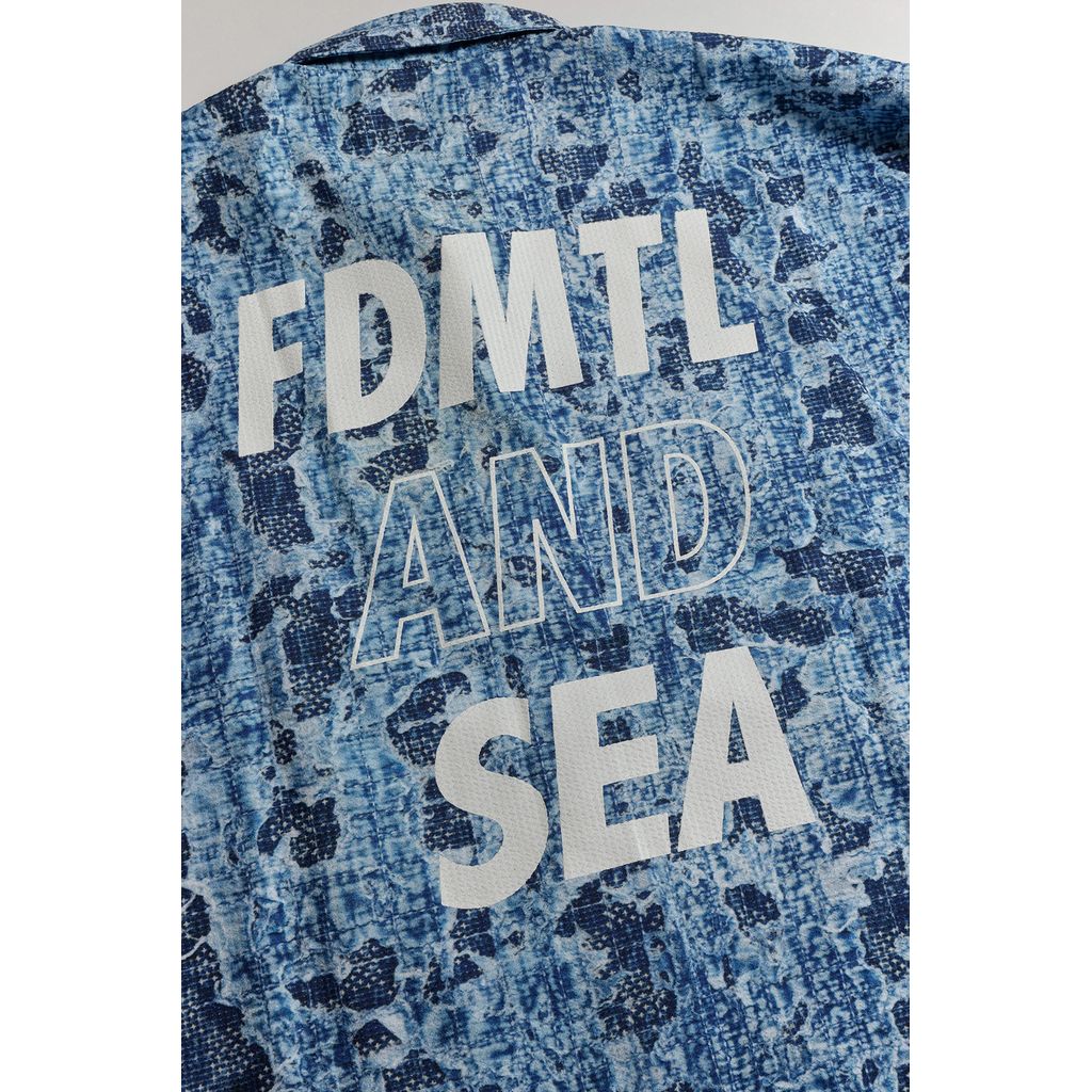 FDMTL X WIND AND SEA Printed Boro SHIRTS