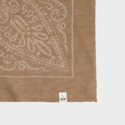 MAGIC STICK REVERSIBLE KNIT BANDANA STOLE