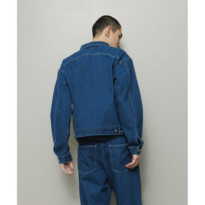 BAL CARB POCKET WASHED DENIM JACKET