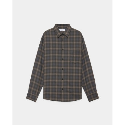 marka  Super 140’s 2/96 Wool Viyella Regular Collar Shirt