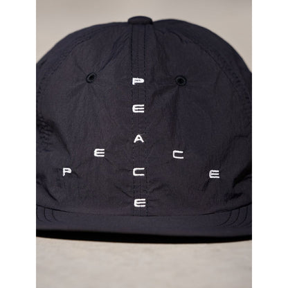 GARBAGE INDUSTRIES SOFT BRIM 6 PANEL CAP(BIG PEACE)