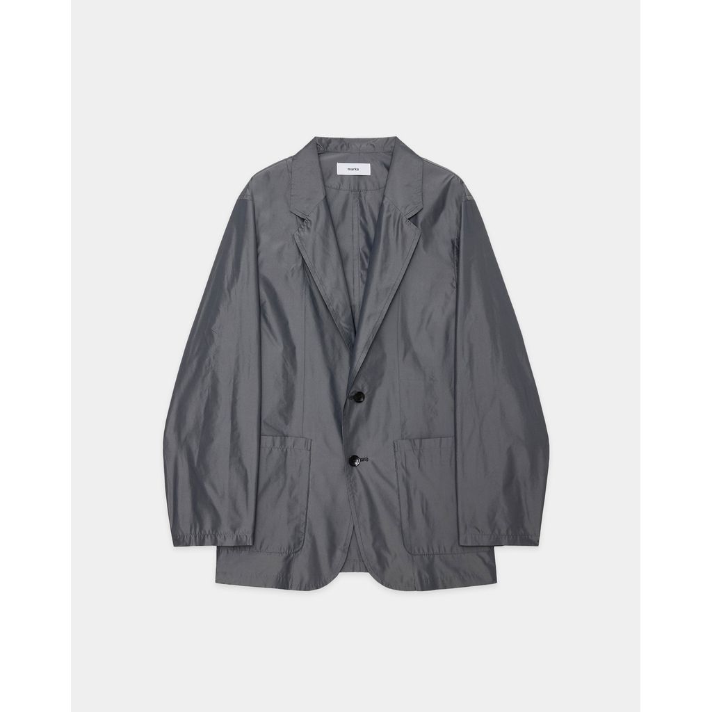 marka RECYCLED POLYESTER×SILK TAFFETA STROLL AROUND JACKET