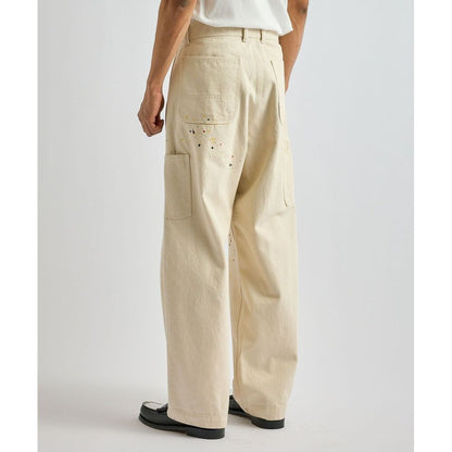 SATURDAYS NEW YORK CITY  Morris Wide Leg Painter Pant