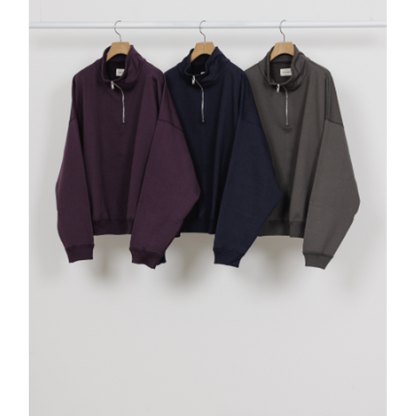 【予約商品】MARKAWARE  SHORT QUARTER ZIP PULL OVER