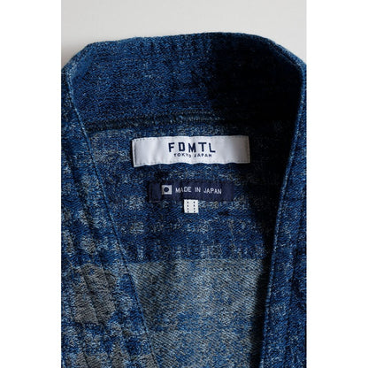 FDMTL BORO JAQUARD HAORI SHIRT RINSE