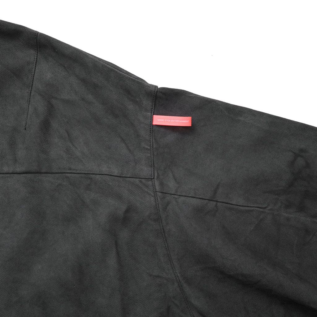 MAGIC STICK CWUMOD ZIP JACKET (FADED GREY) 26SS-MS2-011
