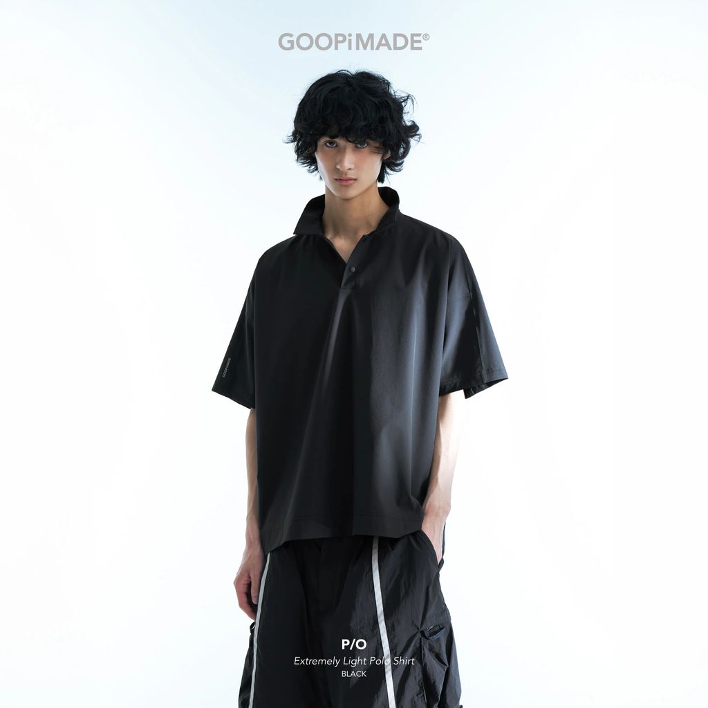 GOOPiMADE P/O - Extremely Light Polo Shirt