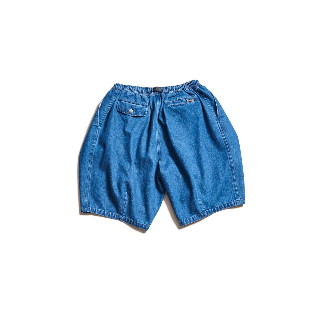 is-ness × Gramicci DENIM BALLOON SHORT