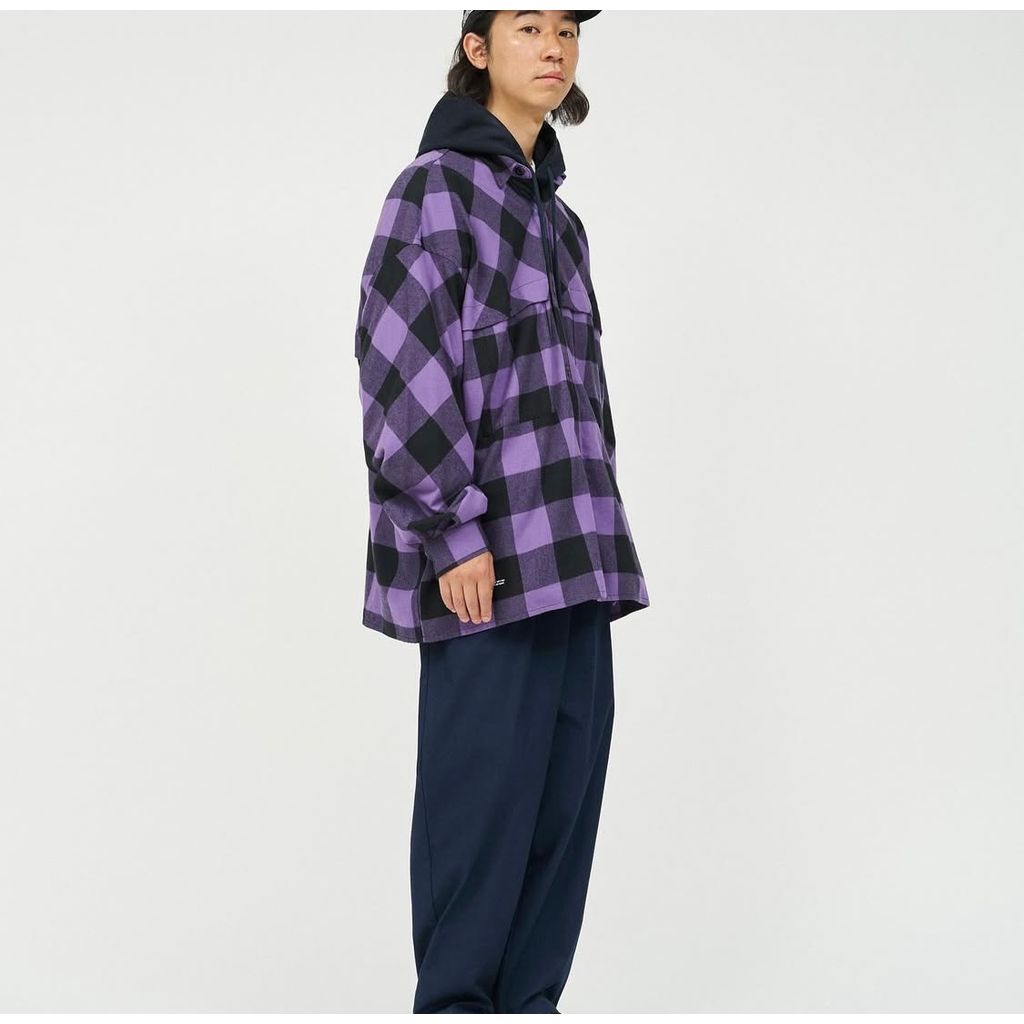 FreshService "FLANNEL CHECK OVER YOKE SHIRT”