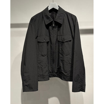 Y's for men NYLON WEATHER FLAP POCKET BLUSON