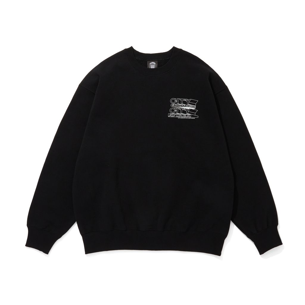 CITY COUNTRY CITY x AVIREX_SWEATSHIRT