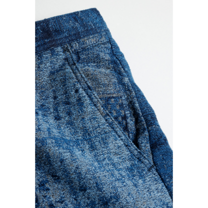 FDMTL BORO JAQUARD WIDE PANTS RINSE