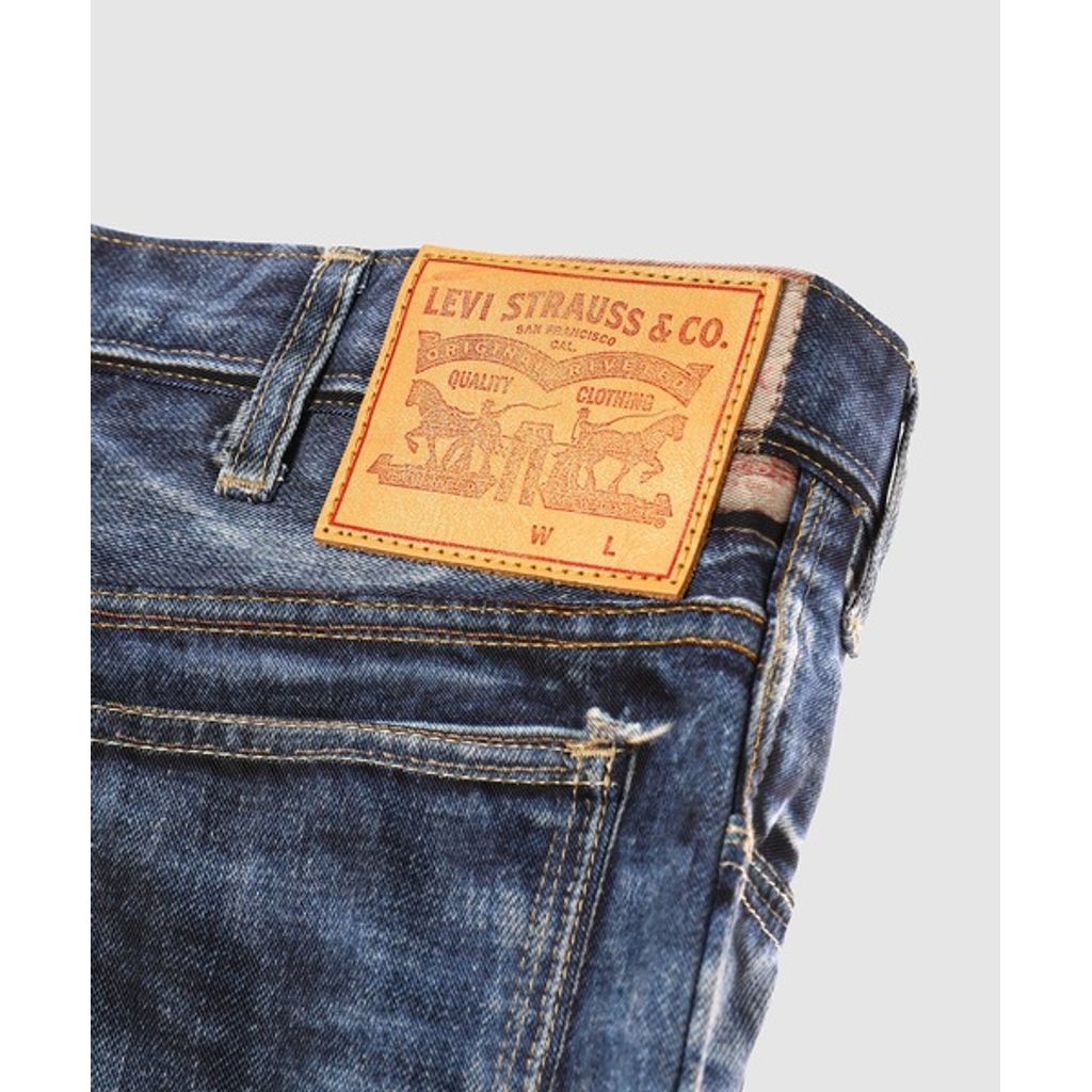 eYe JUNYA WATANABE MAN 『BerBerJin』×『Levi's』TRIPLE NAME PRINT DENIM PANTS《607E MODEL》