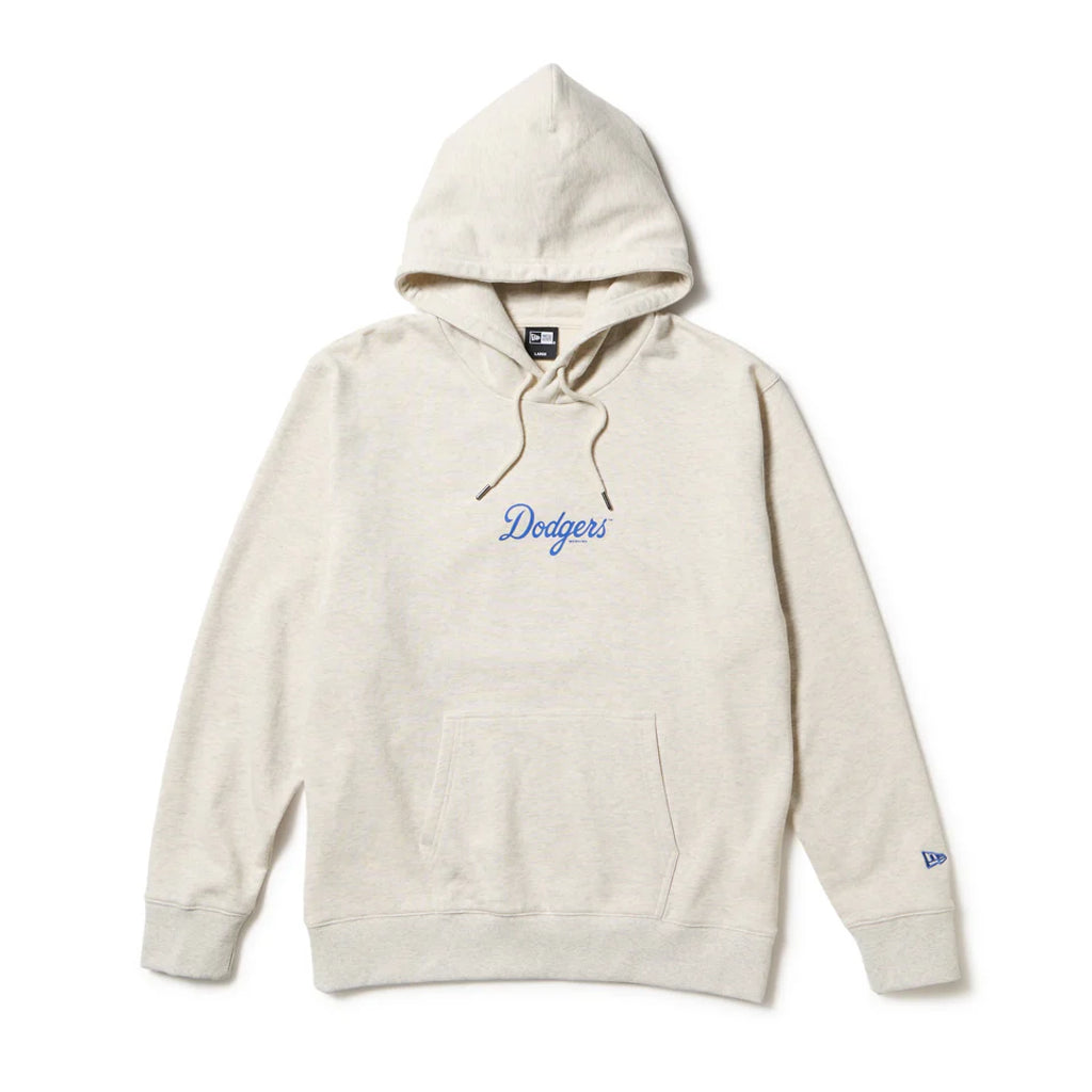 NEW ERA 裏毛 スウェット プルオーバーフーディー ロサンゼルス・ドジャース オートミール