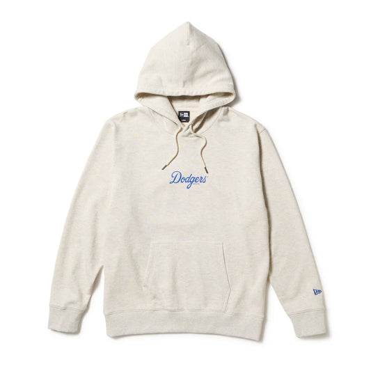 NEW ERA 裏毛 スウェット プルオーバーフーディー ロサンゼルス・ドジャース オートミール