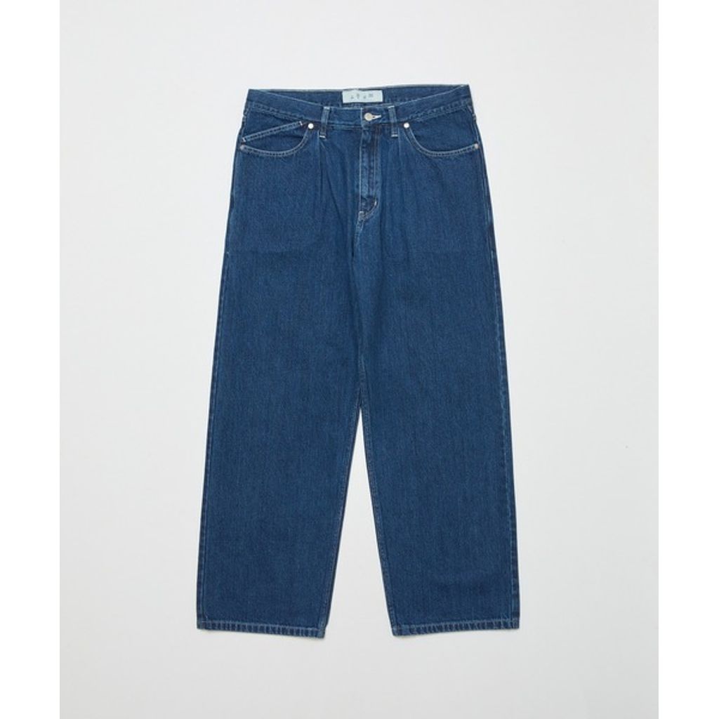 BAL 12OZ STRAIGHT LEG 5P WASHED JEAN