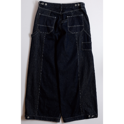 FDMTL FA26PN12R  PATCHWORK DOUBLE KNEE PANTS RINSE