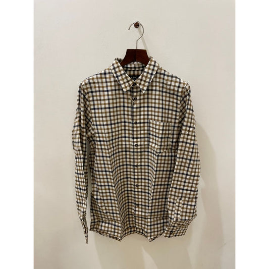 A.P.C  REGULAR COLLOR CHECK SHIRTS