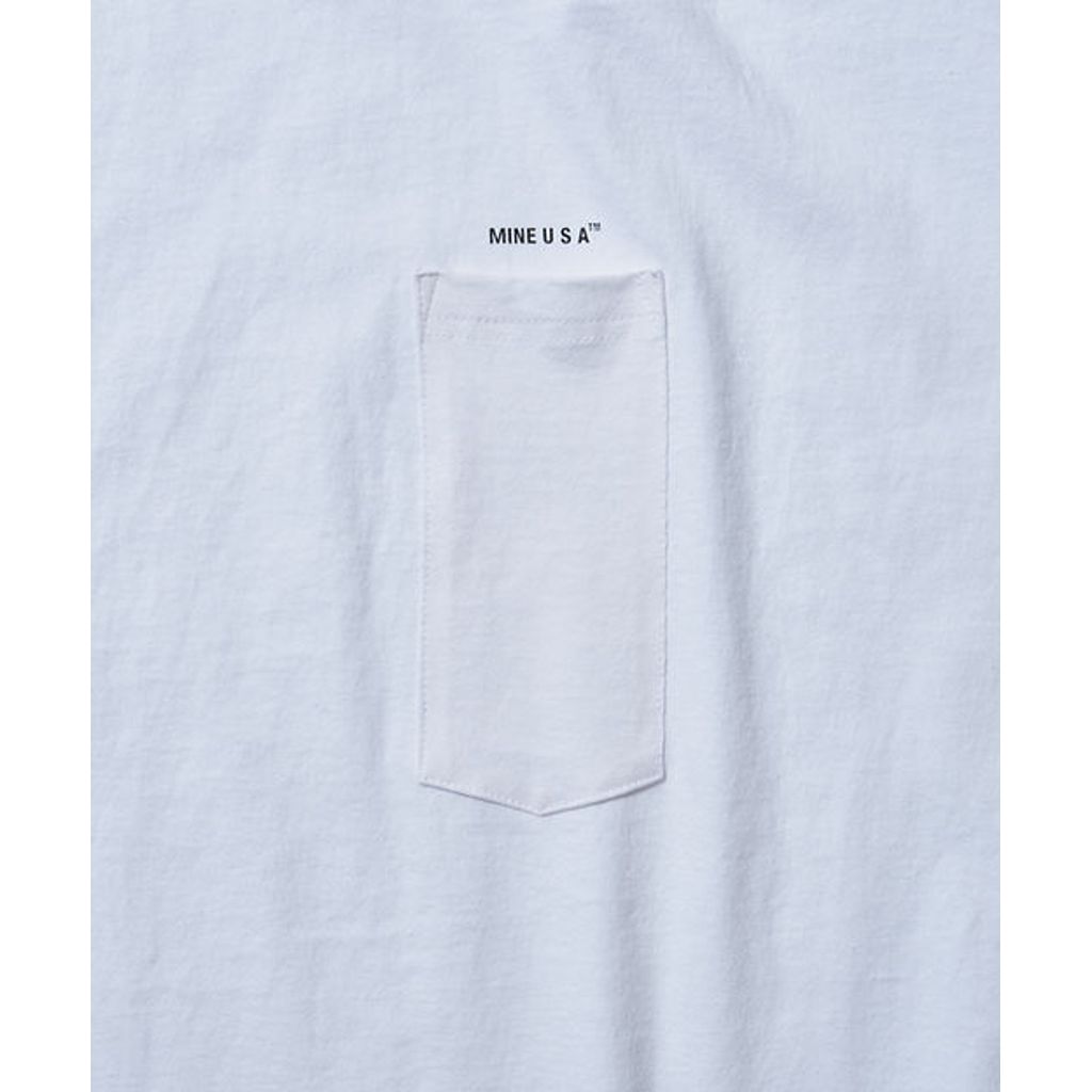 MINE×R.E.R "Glasses Pocket T-shirt"