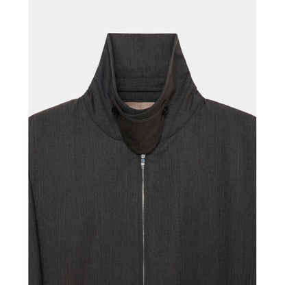 marka 2/60 Wool Tropical Melange / Zip Blouson