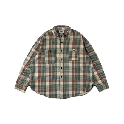 BOW WOW  MOUNTAIN POCKET FLANNEL SHIRT