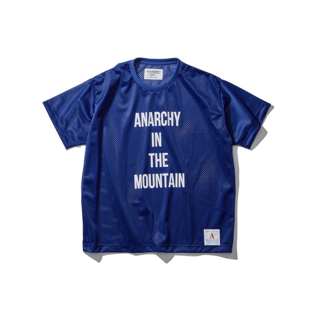 MOUNTAIN RESEARCH Mesh Tee (A.I.T.M.) – MAROON WEBSTORE