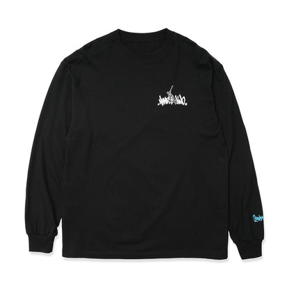 HOMBRE NINO L/S PRINT TEE (SKATE)