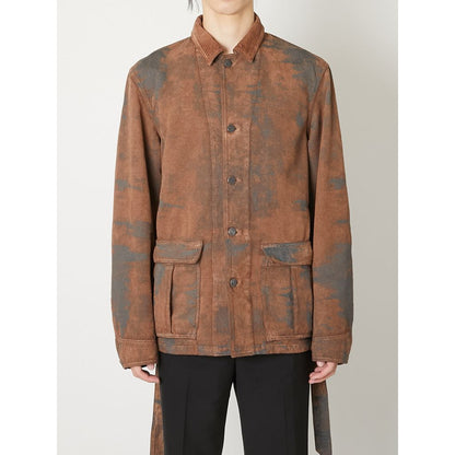 TAAKK MOLE JACQUARD DENIM BLOUSON