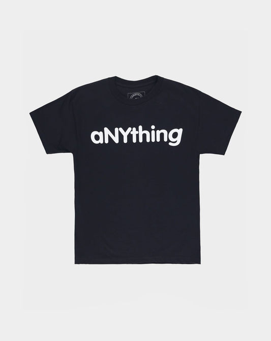 aNYthing Logo T-Shirt - Black