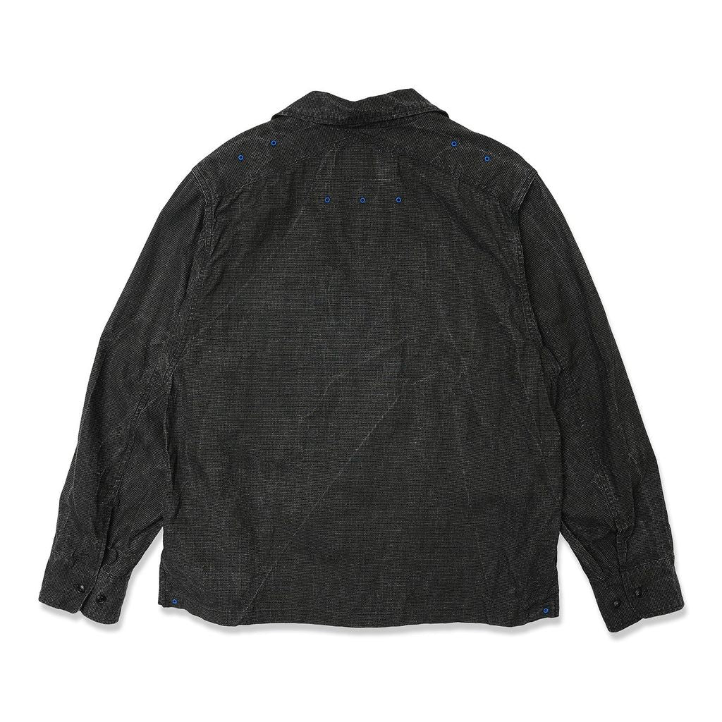 HOMBRENINO CORONA UTILITY EYELET SHIRT