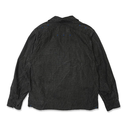 HOMBRENINO CORONA UTILITY EYELET SHIRT