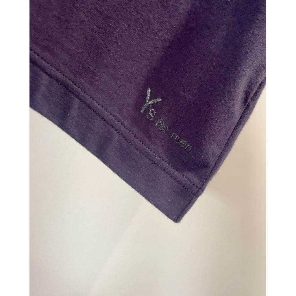 Y's for men Y's for men LOGO PRINT SHORT SLEEVE T-SHIRTS（NAVY）