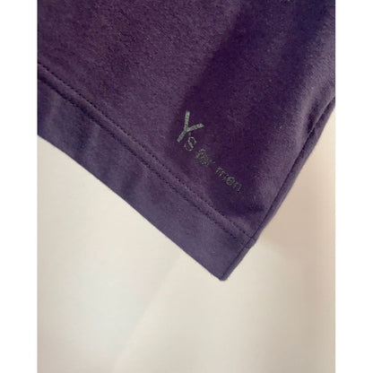Y's for men Y's for men LOGO PRINT SHORT SLEEVE T-SHIRTS（NAVY）