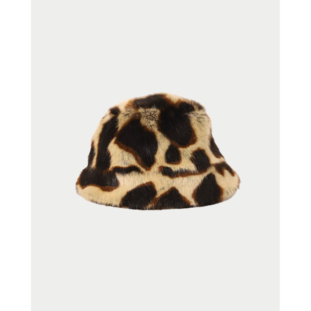 AMBERGLEAM  Fur Bucket Hat