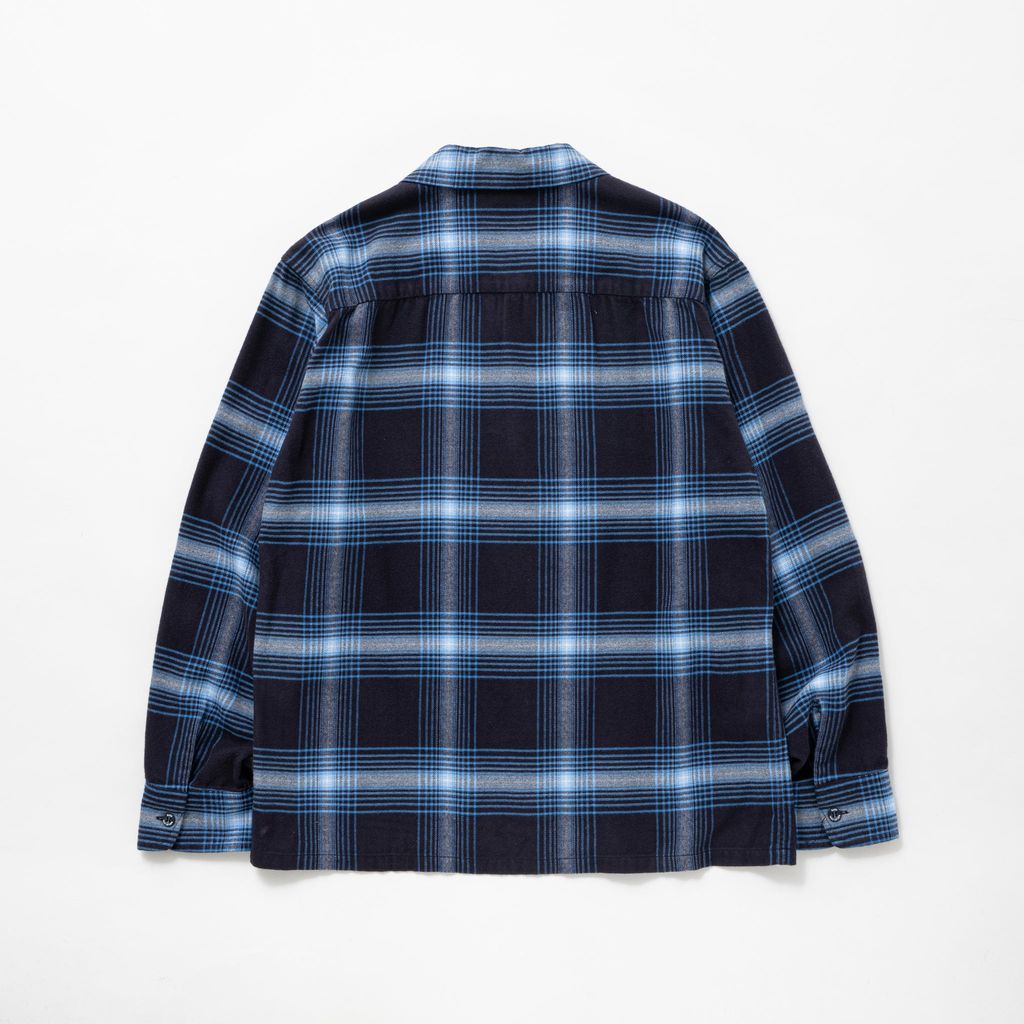 RATS COTTON RAYON CHECK SHIRT