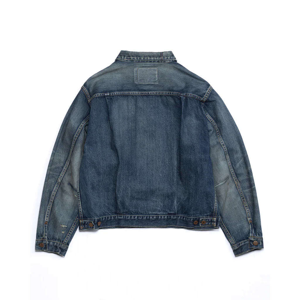 ANACHRONORM CONTEXT-005 FRONT TUCK DENIM JACKET(26 REMAKE)