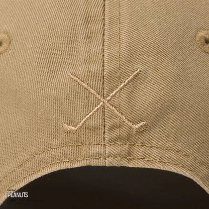 NEW ERA 9TWENTY Vintage PEANUTS ピーナッツ GOLF スイング カーキ