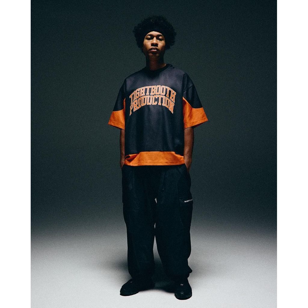 TIGHTBOOTH COLLEGE DOBBY S/S T-SHIRT