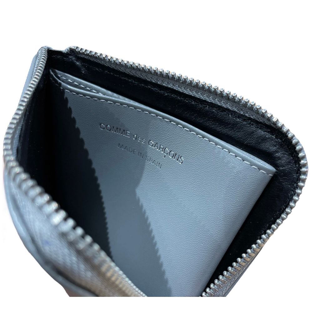 Wallet COMME des GARCONS CDG WALLET Polka Dots Printed Gray
