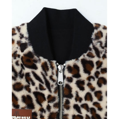 AMBERGLEAM Leopard Reversible Vest