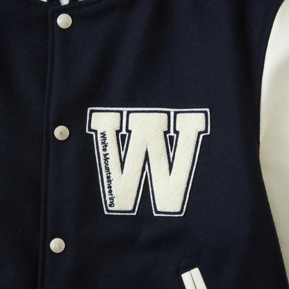 WHITE MOUNTAINEERING WM × Schott VARSITY JACKET