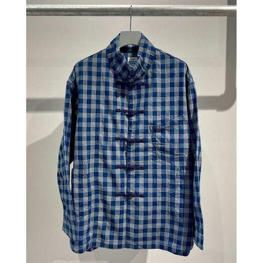 PORTER CLASSIC PALAKA LOCAL CHINESE JACKET - INDIGO