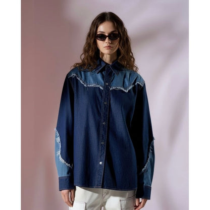 AMBERGLEAM デニムウエスタンジャケット