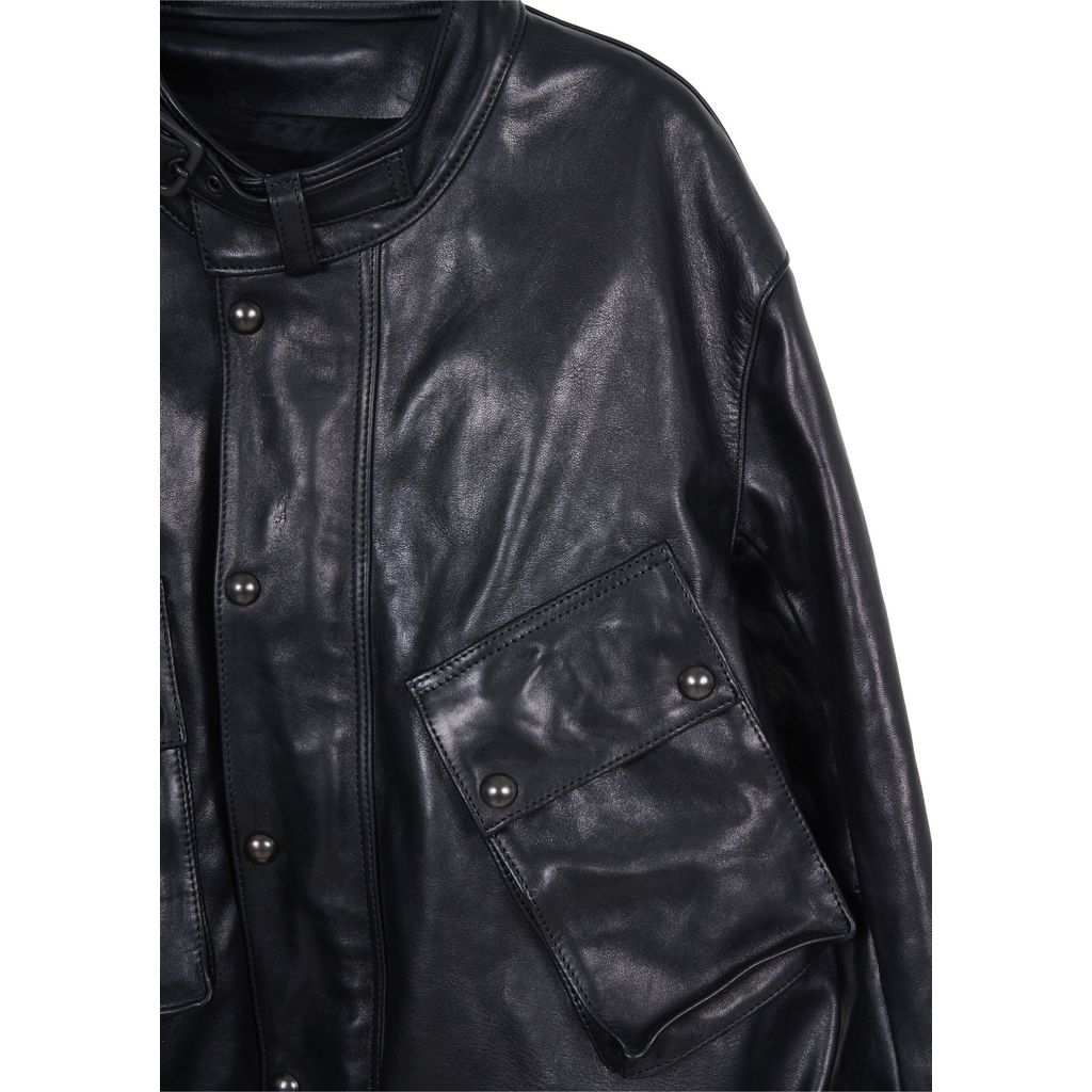 MASSES HORSE LEATHER COAT VINTAGE W
