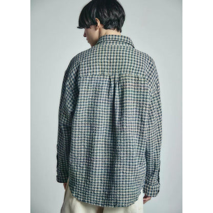 is-ness Ripple Check Shirt