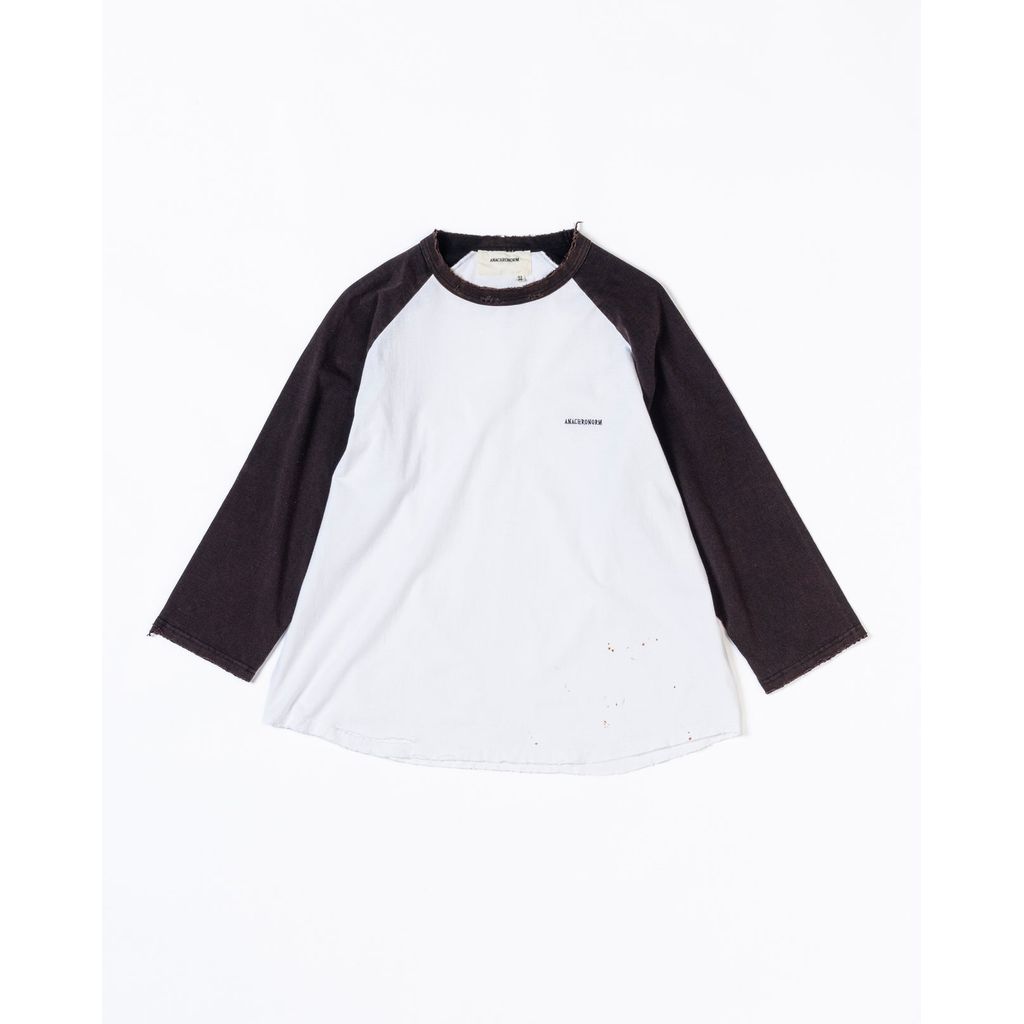 ANACHRONORM  AN307 DAMEGED BASEBALL T-S