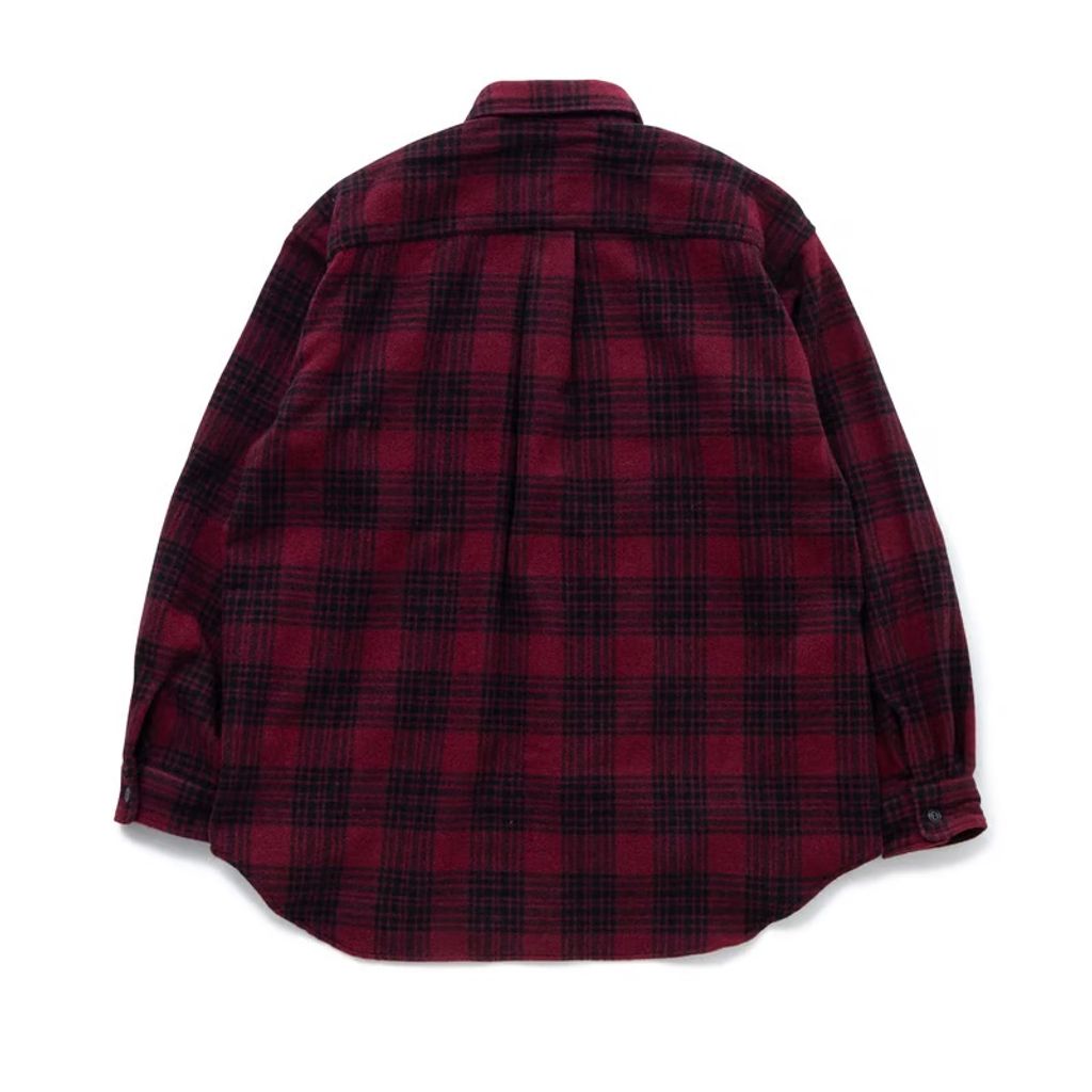 BEDWIN & THE HEARTBREAKERS L/S BUFFLAO CHECK BIG SHIRT "BILLY"