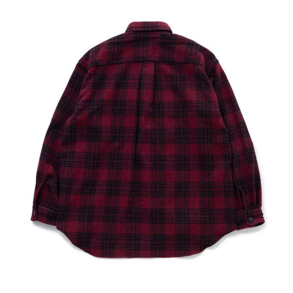 BEDWIN & THE HEARTBREAKERS L/S BUFFLAO CHECK BIG SHIRT "BILLY"